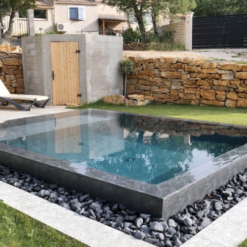 Пленка ПВХ CGT Alkor AQUASENSE 3D Black Slate 1,8мм 25х1,65м (41172100) фото 2